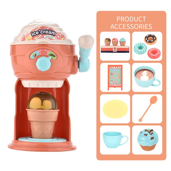 

children fun ice cream toy children diy fun cupcake toy simulation ice cream machine toy kid gift