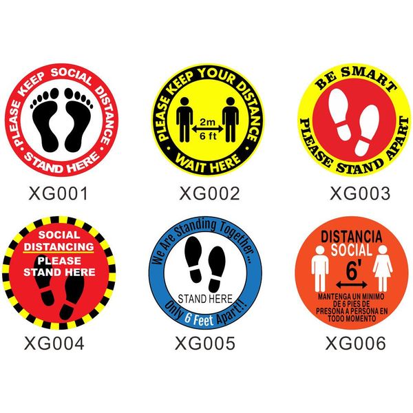 

market floor marking tape keep distance sign public occasions floor sticker for school line up floor social distance sticker