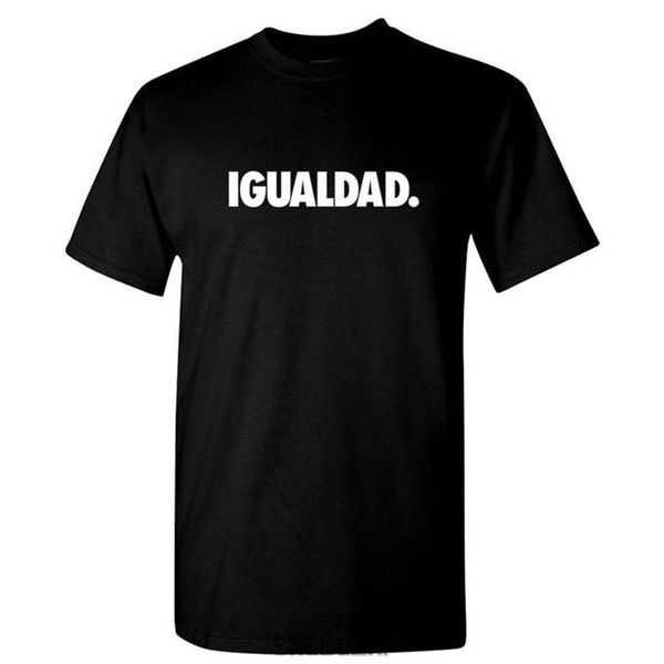 

equality. (igualdad.) spanish t-shirt men cotton tshirt new shubuzhi brand teeshirts summer gift for boyfriend ing