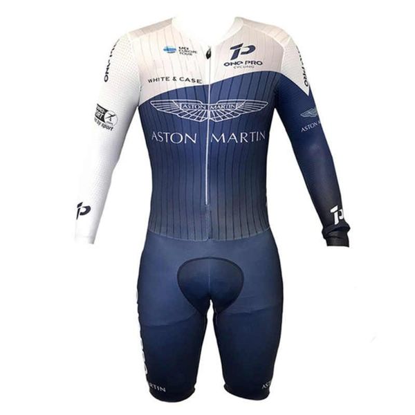 

2020 aston martin pro team cycling skinsuits cycling uniform triathlon aero suits mtb cycle tri suit outdoor sport mens jumpsuit, Black;blue