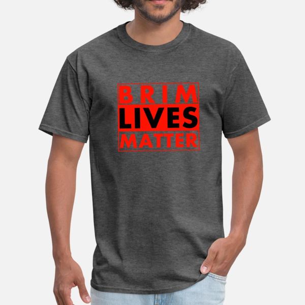 

брим lives matter t shirt men fit 100% хлопок s-xxxl outfit fit смешной summer style kawaii