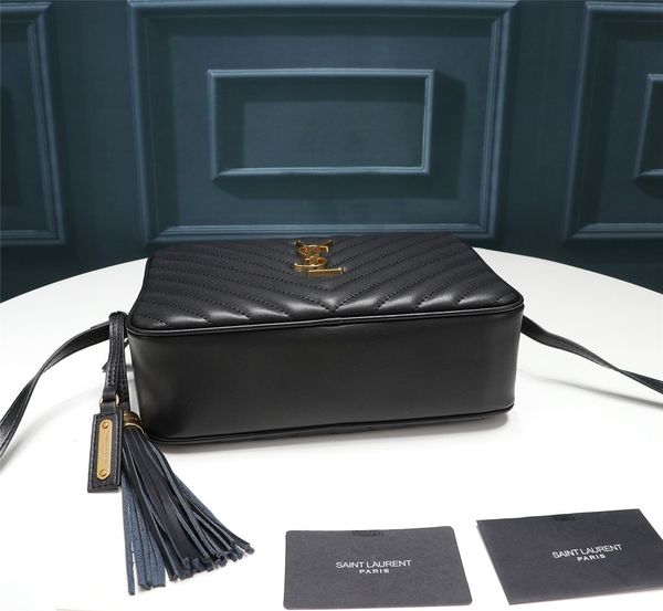 

fashion leather chain handbag shoulder womens y19 ysl envelope wallet messenger tote bags women's gift bag