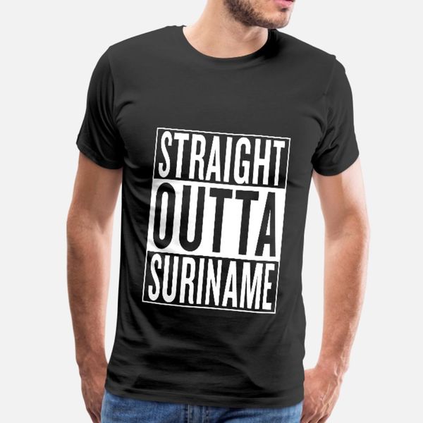 

suriname t shirt men printing cotton euro size s-3xl costume graphic breathable spring autumn standard shirt