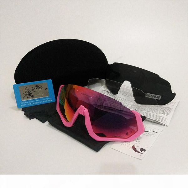 

polarized cycling sunglasses pchromic lens new style bicycle running fishing sport sunglasses bicicleta gafas ciclismo 3 pcs lens 9401, White;black