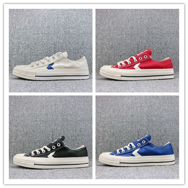 

Wholesale new black red blue white men women casual shoes fashion sneakers low outdoor trainers with box size 35-44