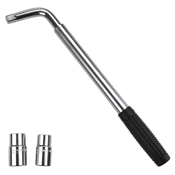 

extendable wheel brace wrench tire tyre telescoping lug wrench with sockets