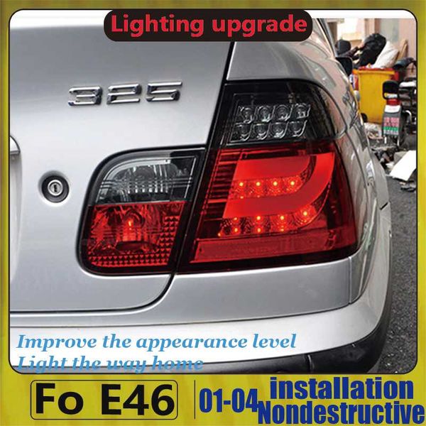 

привело задний фонарь для e46 318 320 323 325 330ci 4 двери светодиодные полосы taillights назад задняя лампа 2001 2002 2003 2004 год