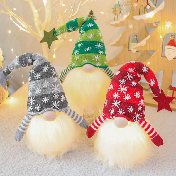 

party favor christmas decorations glow dwarf stuffed doll presents children rudolph favors deskdecoration small ornaments