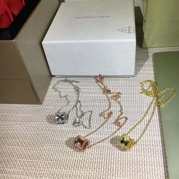 

round shape with diamond pendant necklace women charm jewelry drop shipping ps7029, Silver