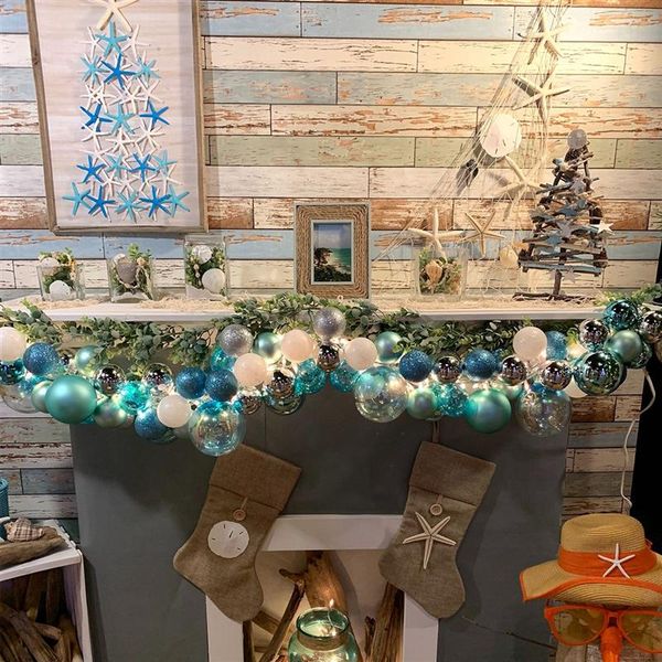 

34 pcs creative christmas tree pendant christmas ball set tree decor