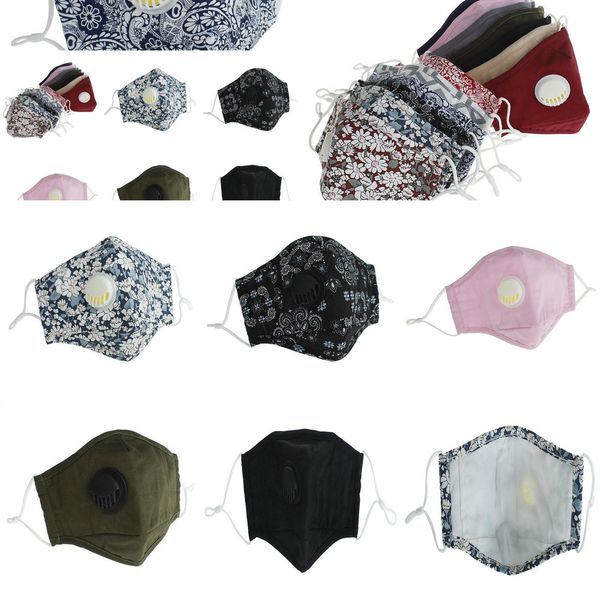 

washable face new pm2.5 reusable anti-dust 2020 mask masks valve protective cotton face ma 9kzi i9rt1