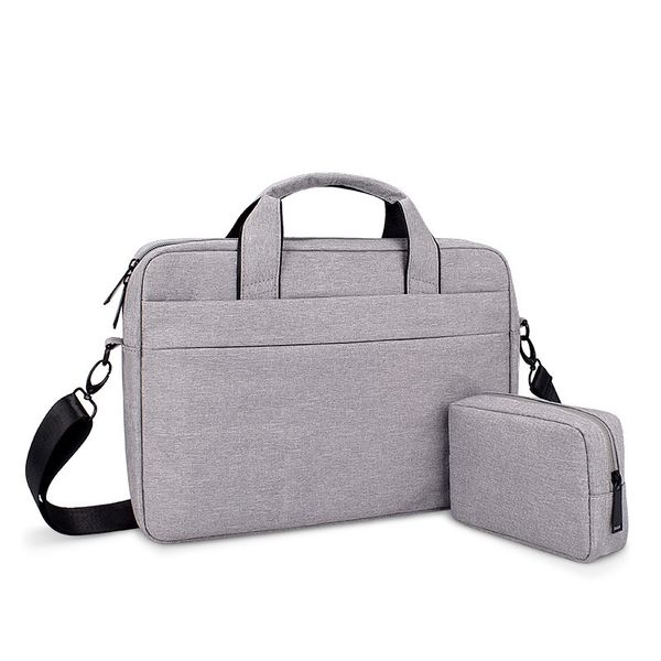 

briefcases lapbag single shoulder side for men business leather handbag office notebook