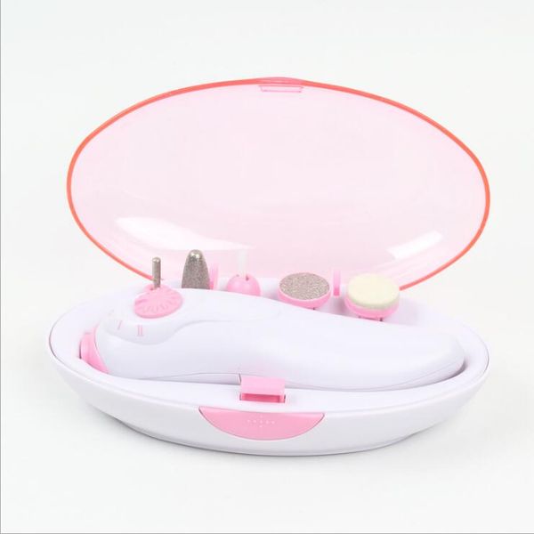 

portable electric manicure pedicure kit set nail health tool cuticle cutter clipper nail care polisher machine 5 in 1 grinder