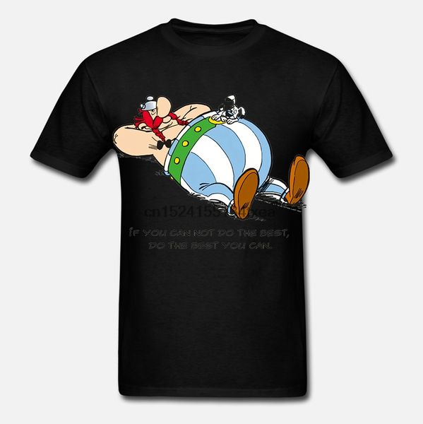 

asterix obelix nap do the men premium t shirt cotton t shirt