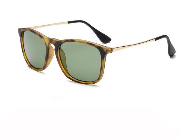 

2020 new fashion sunglasses for man woman erika eyewear designer brand sun glasses matt leopard gradient lenses box cases, White;black