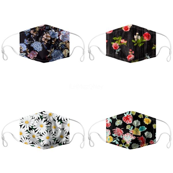 

2020 мода dust маска анти смог маску printed маска может быть промыта и повторно использовать # 673, Black