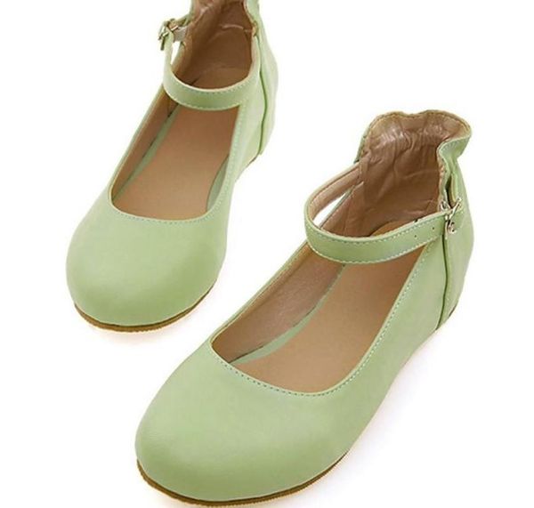 

2020 women's shoes in spring and autumn with new style flat bottom round head, Black