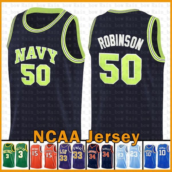 

david 50 robinson ncaa kawhi lebron 23 james kyrie university leonard dwyane 3 wade irving basketball jersey stephen 30 curry gary 20 payton, Black