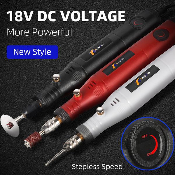 

18v mini ручная дрель электрическая гравировка гравировка pen маникюр машины роторный инструмент с шлифовка набор принадлежностей выкроить t