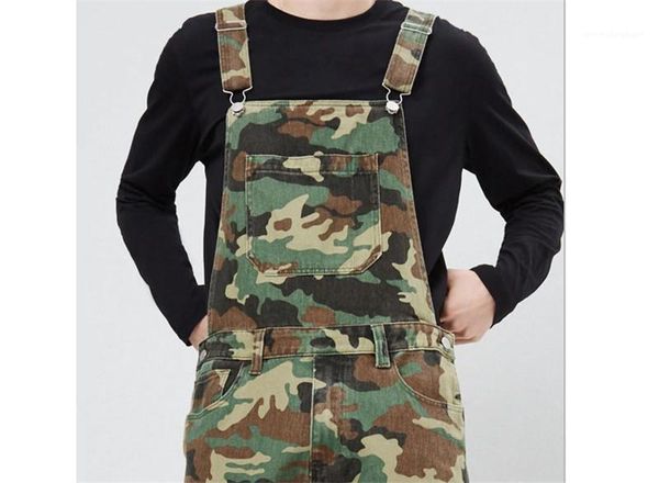 

overalls pants fashion button fly handsome mens pencil pants casual homme suspender trousers camouflage mens designer, Black
