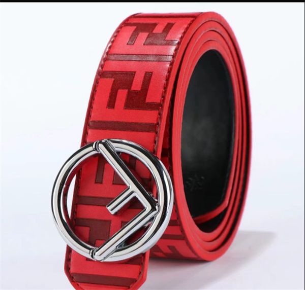 

luxury 20 models designer fashion buckle f belt mens womens belt ceinture with box as gift 8779, Black;brown