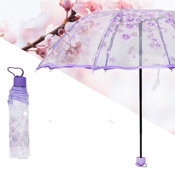

ribs japanese girls lace umbrella parasol rain plastic ladies male colorful umbrella paraguas 8 women clear transparent prmot uy2008