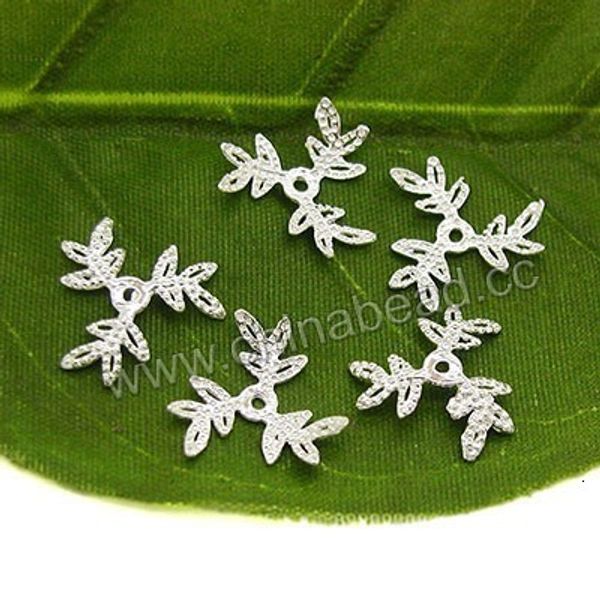 

factory sell 925 sterling silver bead caps fashion accessories for make bracelet