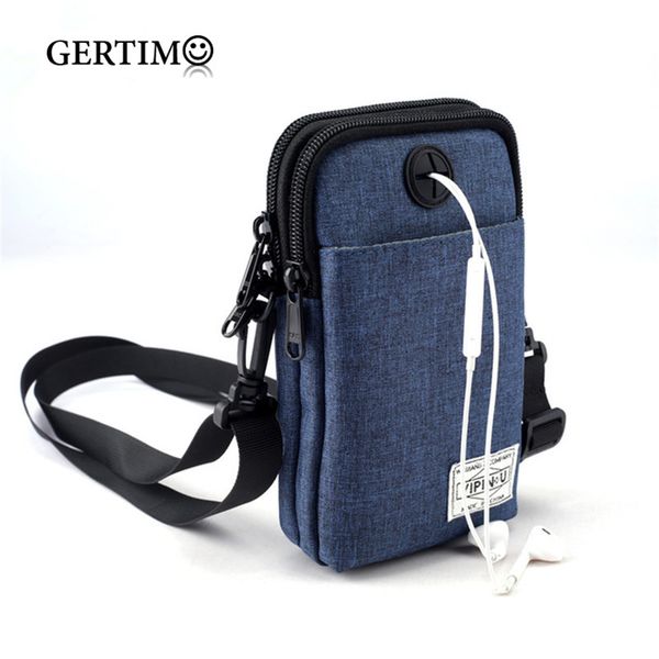 

men multifunction small bag over shoulder mini phone bags cell phone purse casual crossbody shoulder bag coin purse