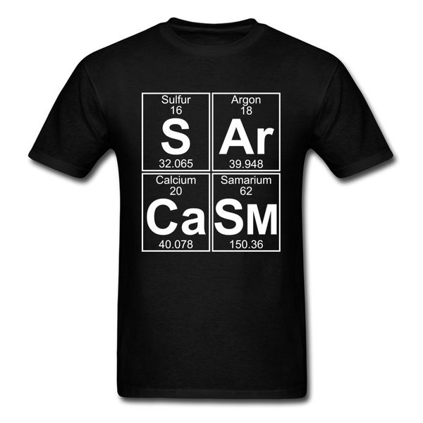 

printed table on t-shirt dominant crew neck s ar ca sm periodic table of elements cotton men t shirt hip hop t shirt latest