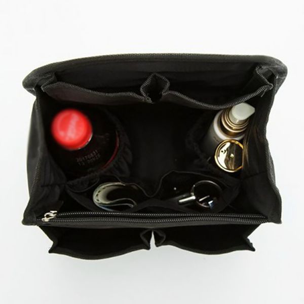 

сумка для хранения вставьте средний рюкзак путешествия zipper пеленки карманный чайник cosmetic