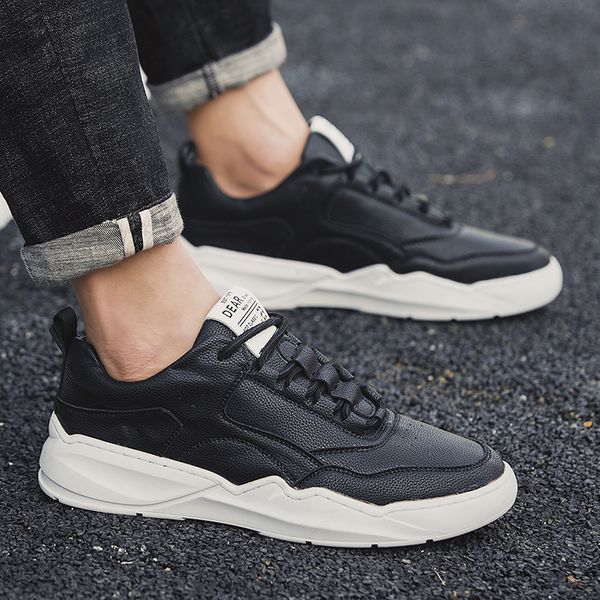 

casual comfortable sneakers 2020 causal summer black new shoe genuine men running ocio breathable sneaker mesh canvas casual