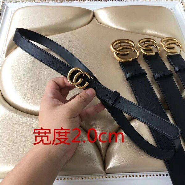 

z20125luxury high-quality designer belt fashion men and women gold buckle black belt. 2.0,3.0,3.4,3.8 cm wide. 90-125 cm long.