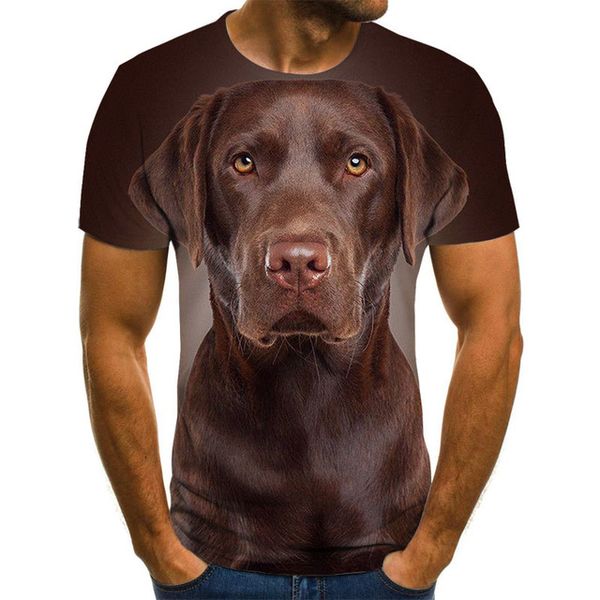 

dog design summer 3d print shirts horror comics humor men clothing
