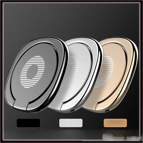 

o style 360 degree metal finger ring holder for smartphone cell phone grips supports finger stand for iphone x 8 samsung tablet pc