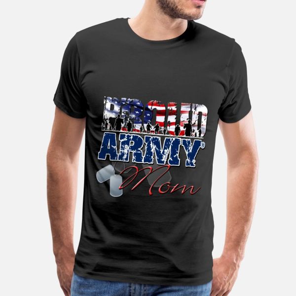 

proud army mom t shirt men designer cotton euro size s-3xl pattern gift authentic summer style vintage shirt