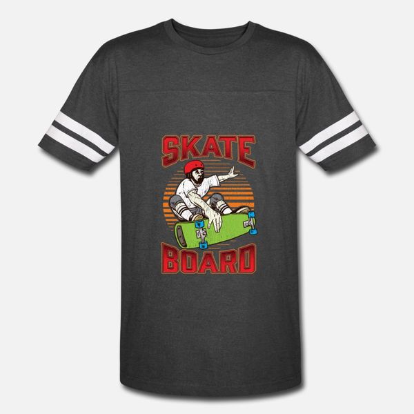 

retro skate board jump skateboarding t shirt men interesting short sleeve size s-3xl leisure interesting humor spring autumn outfit shirt