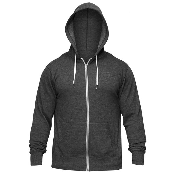 

оптовая мужская custom напечатана 50% хлопок 50% полиэстер толстовка толстовка с молнией, Black