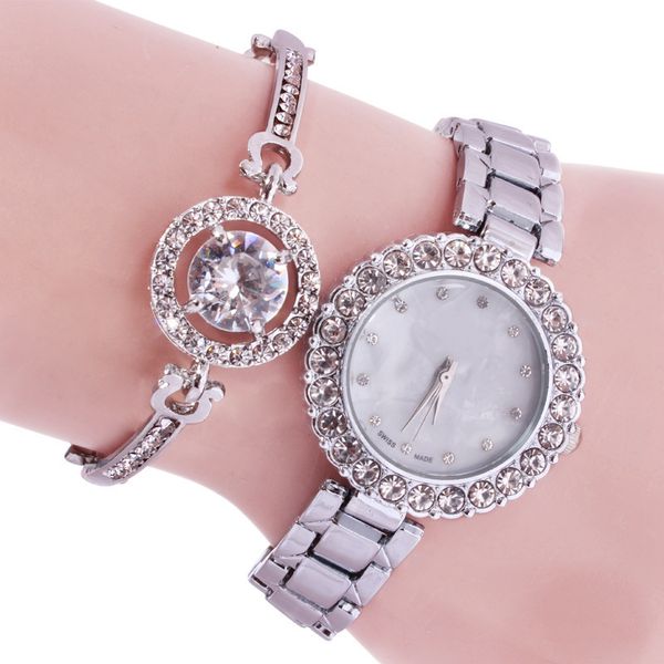 

2020 fashion micro business shake voice net red explosion new lady watch bracelet simple female waterproof, Slivery;brown