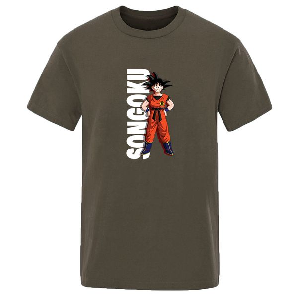 

2020 new solid color crew neck t-shirts men funny simple vintage printed short sleeve fashion hip hop 100% cotton leisure tshirt