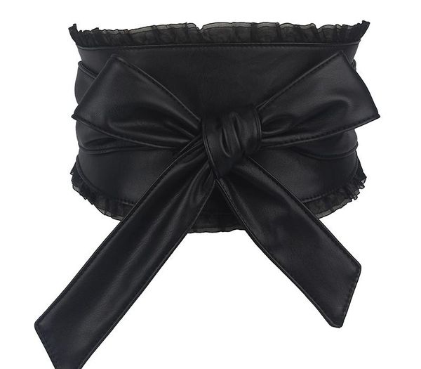 

2020 All-match Drawstring Corset Belt Trendy High Fashion Belts For Women Solid Belt New Design Stylish Waistband Female ZK930