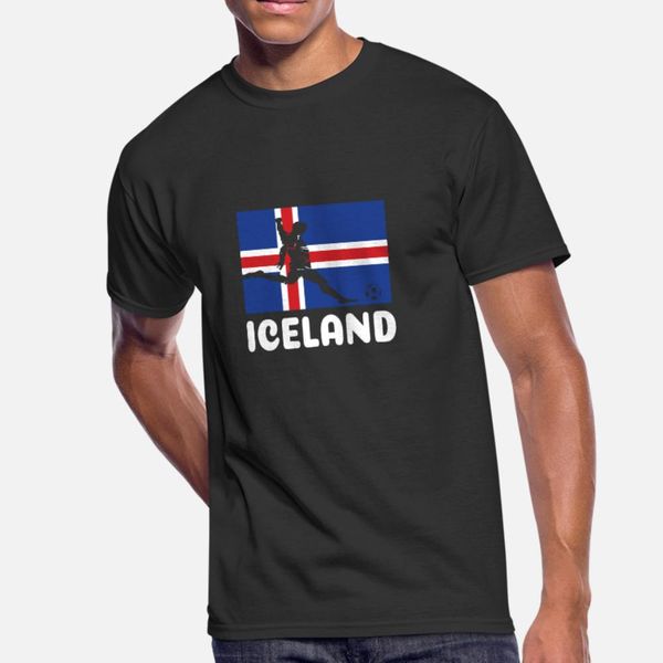

iceland football national team gift t shirt men designer tee shirt crew neck kawaii interesting breathable spring vintage shirt