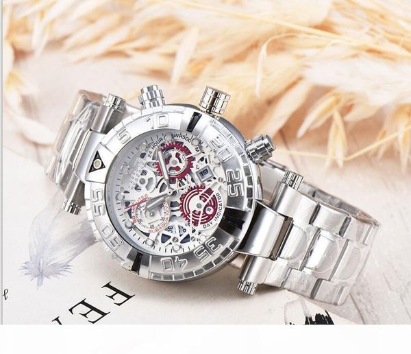 

mens watches brazil us popular luxury gold watches stainless steel waterproof designer designer watch, Slivery;brown