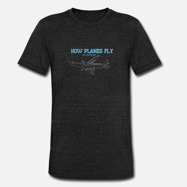 

cool aerospace engineer tee how planes fly t shirt men knitted tee shirt o-neck costume graphic casual spring autumn cool shirt