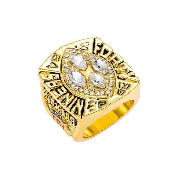 

special offer rugby type mens jewelry rings charming championship rings splendid rhinestone designer ring luxury rings instock, Silver