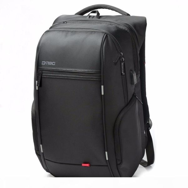 

men male backpack 15.6 inch lapbackpack usb charging casual style waterproof bag men women anti thief multifunction