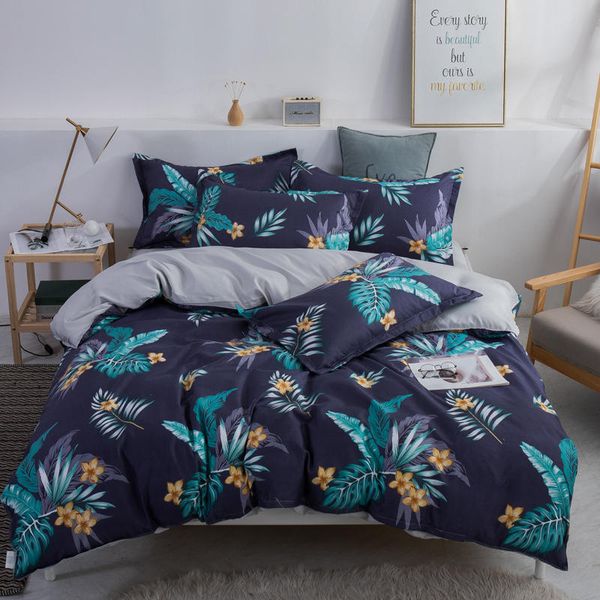

3/4pcs girl boy kid bed cover set duvet cover bohemia style child bed sheets and pillowcases comforter bedding set