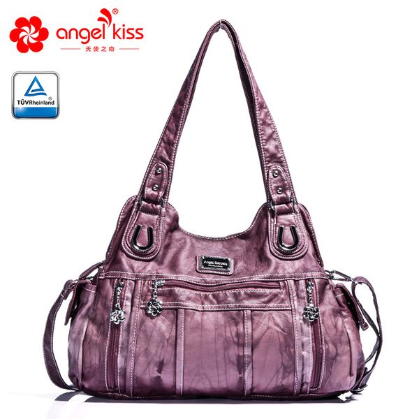 

2020 new designer women tie dye pu leather large capacity zipper shoulder bags soft stylish shopping crossbody bags
