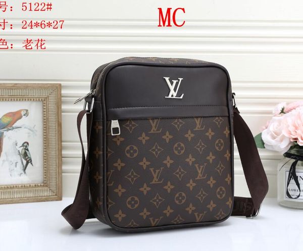 

1688 louis vuitto lv louiss men's cross-body bag business casual backpack, Black