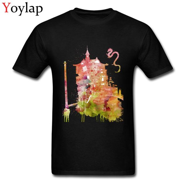 

custom men t shirt cotton & tees spirited away fashion short sleeve o neck boy's summer/autumn clothing the bath house
