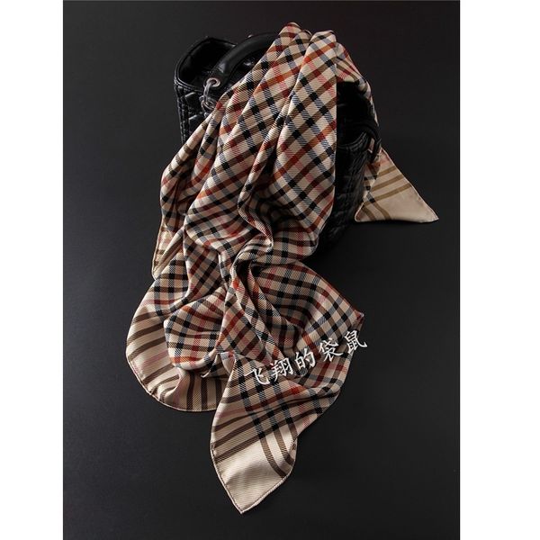 

thicken 18mm 100% silk scarf shawl wraps, White